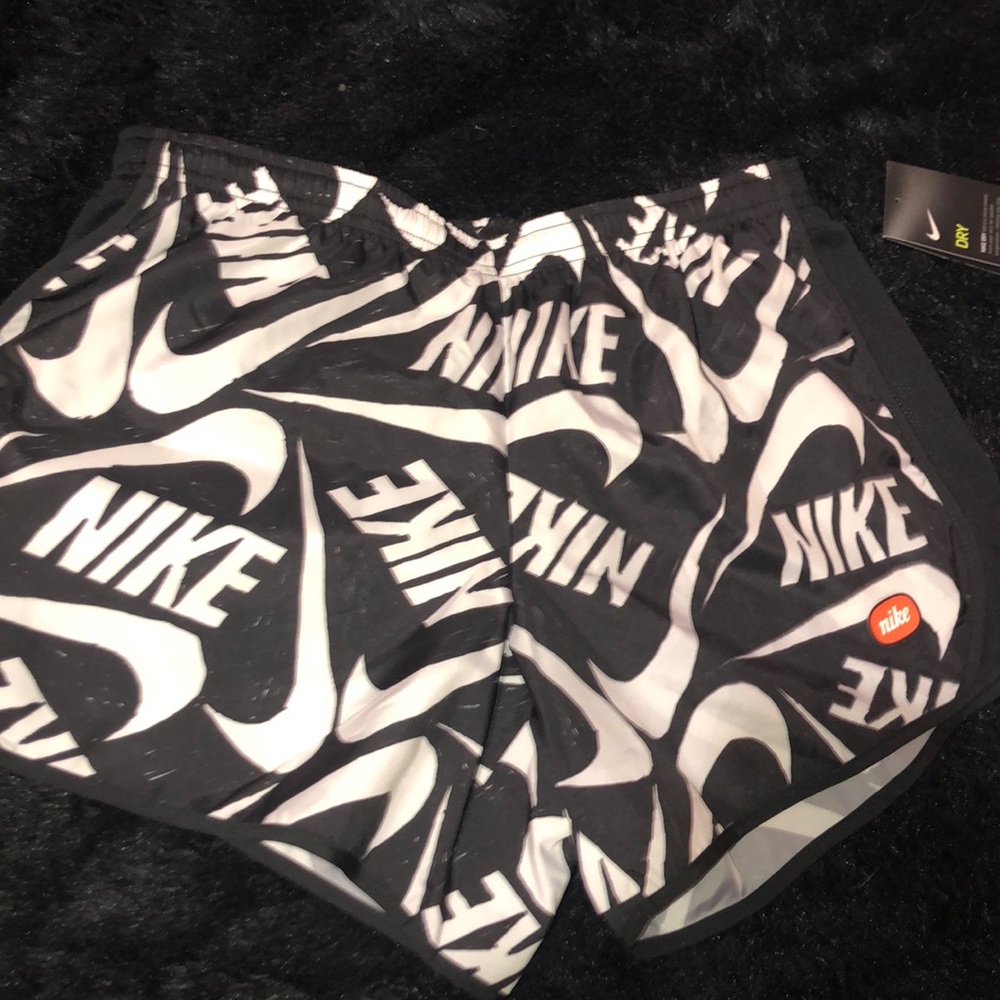 A pair of kids Nike shorts